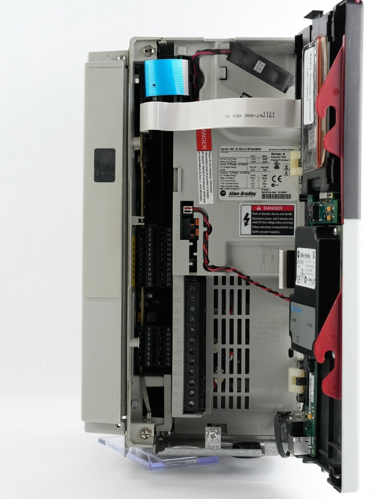 Allen Bradley 20DD022A0EYNANBNE /A PowerFlex 700S 480V AC Drive