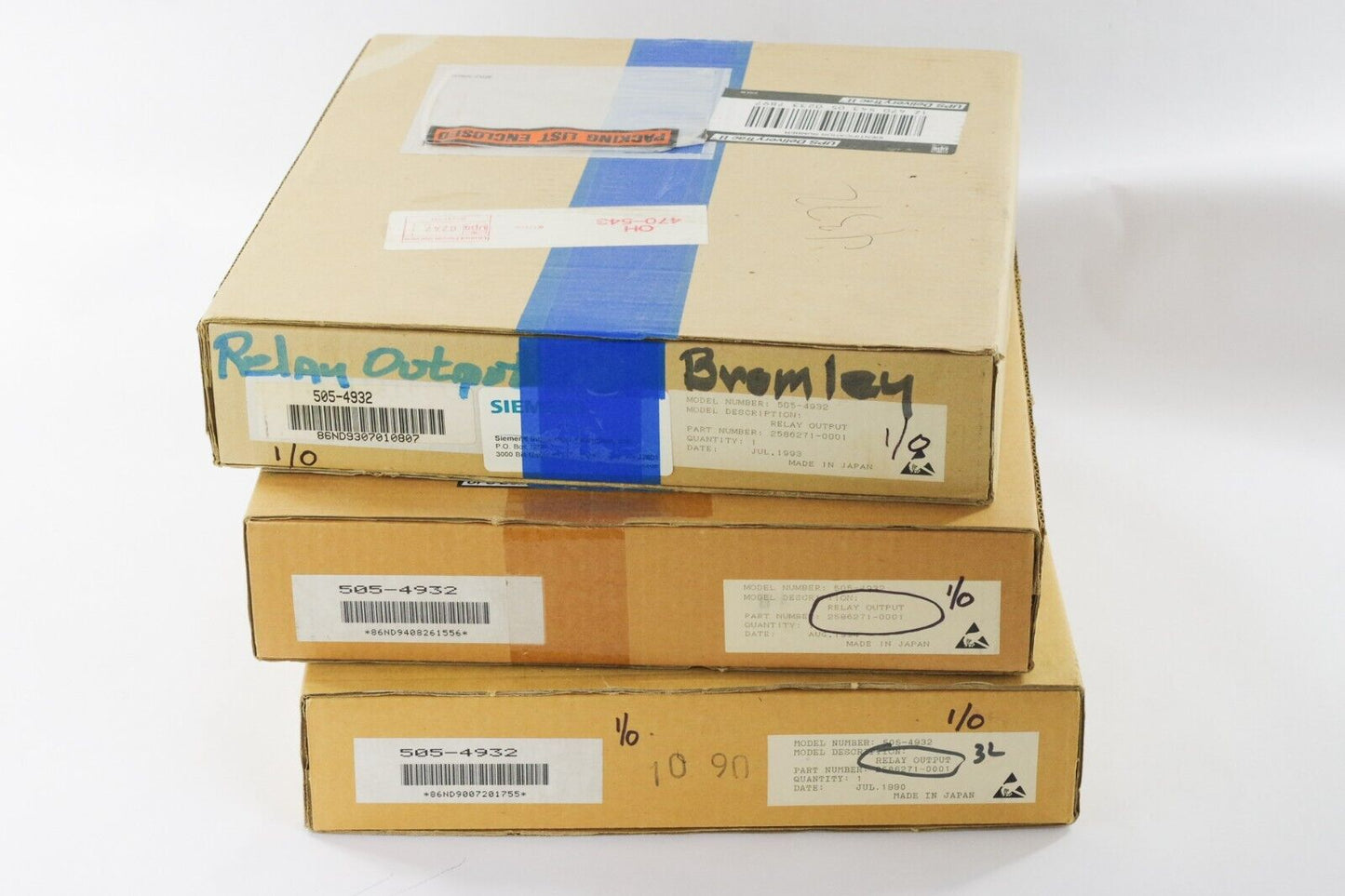 Siemens 505-4932 Relay Output Module - 32 Point 2586271-0001 In Box