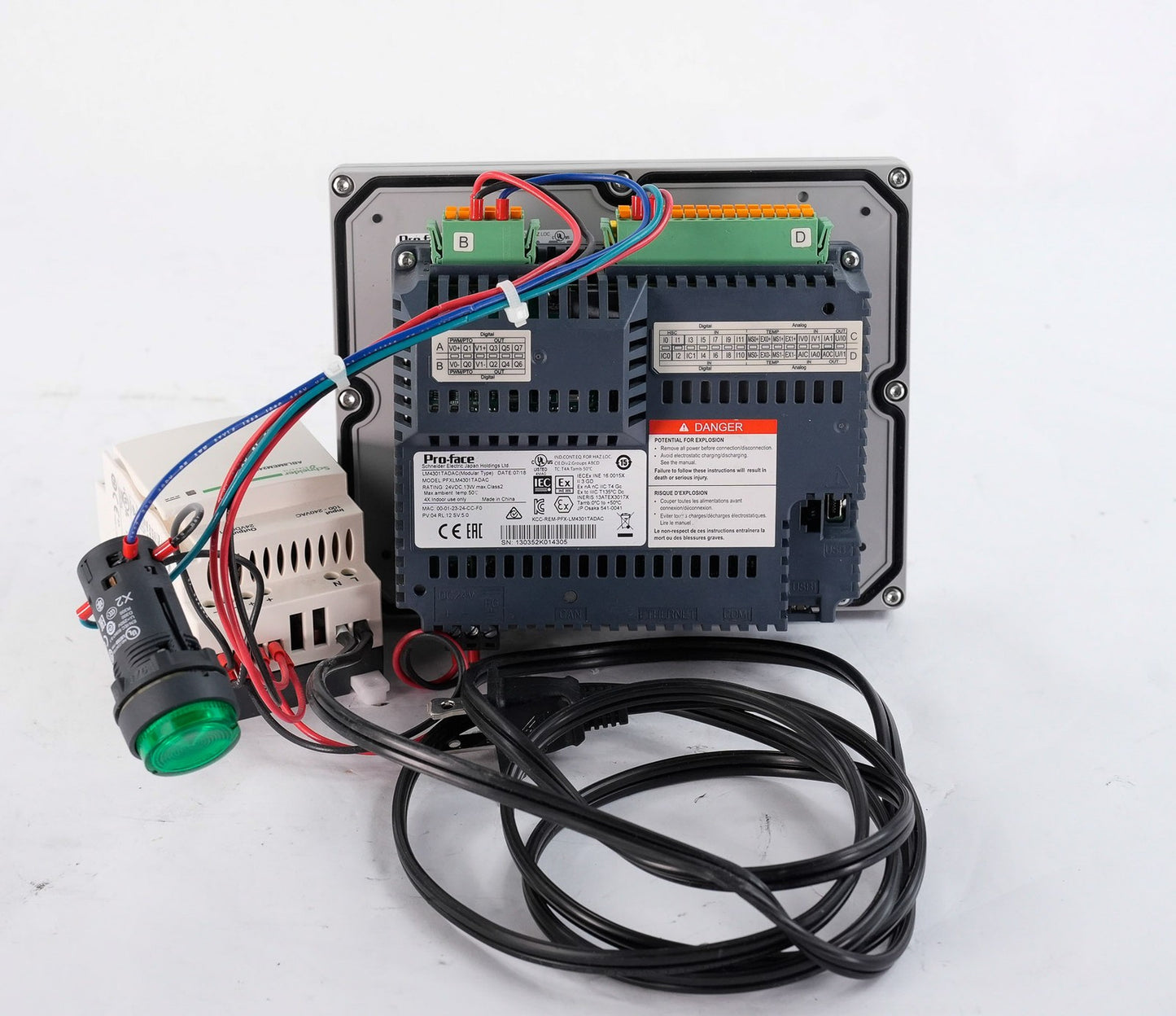 Pro-face PFXLM4301TADAC LM4301TADAC HMI Display Panel + Power Supply