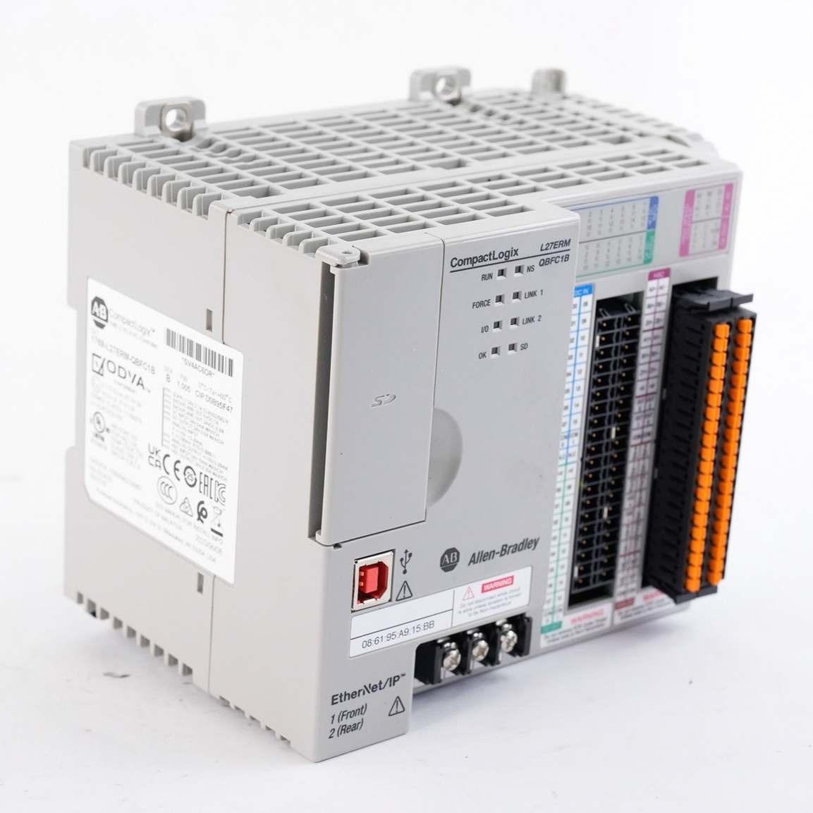 Allen Bradley 1769-L27ERM-QBFC1B /B CompactLogix 5370 L2 1MB Controller