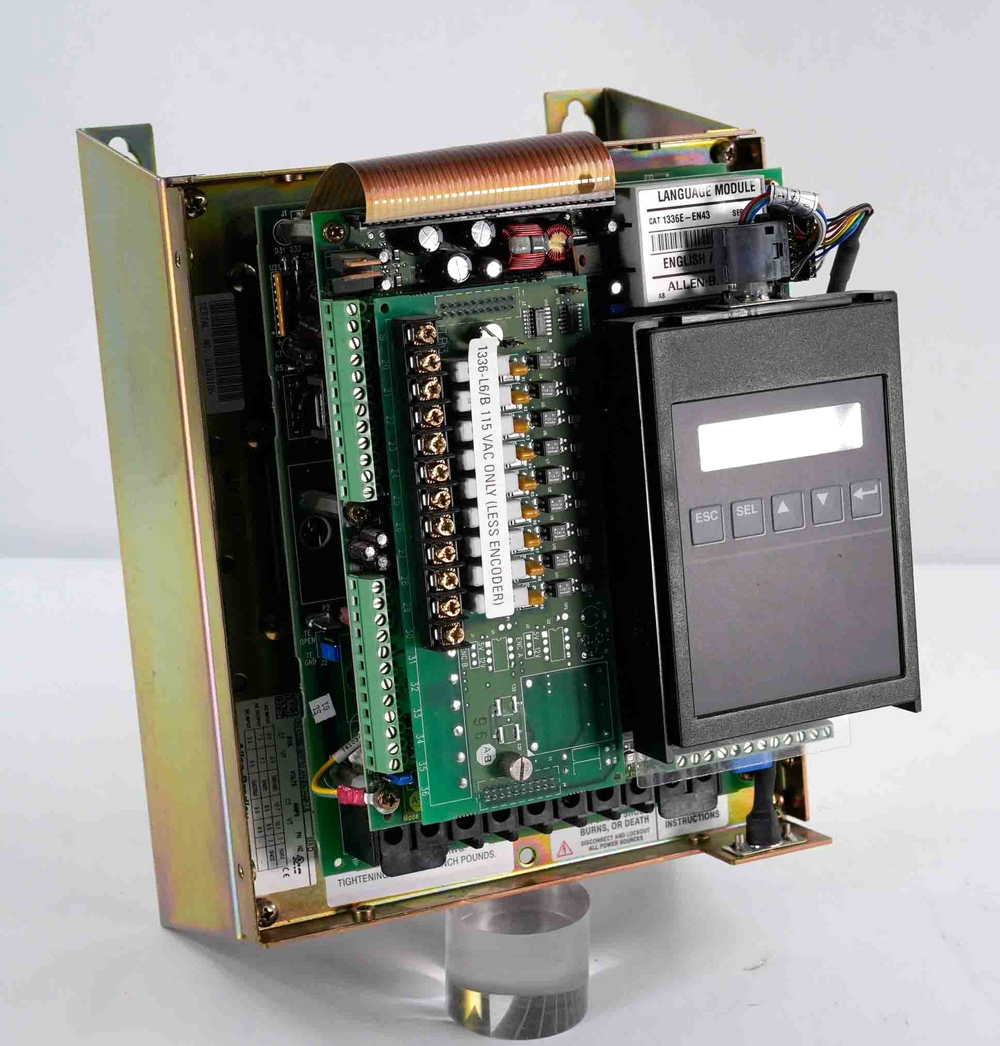 Allen Bradley 1336E-BRF50-AN-EN-HAP-L6 /D Bulletin 1336E Impact AC Drive