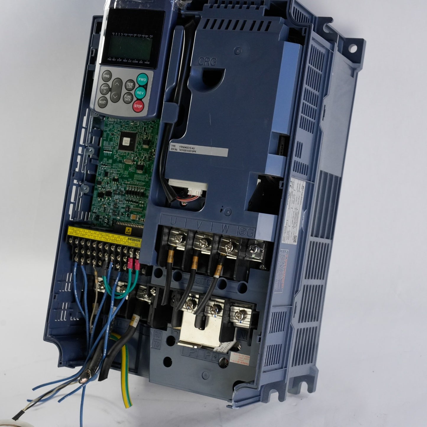 Fuji Electric FRN040G1S-4U Inverter / VFD Drive 40HP 480VAC - Missing Cover