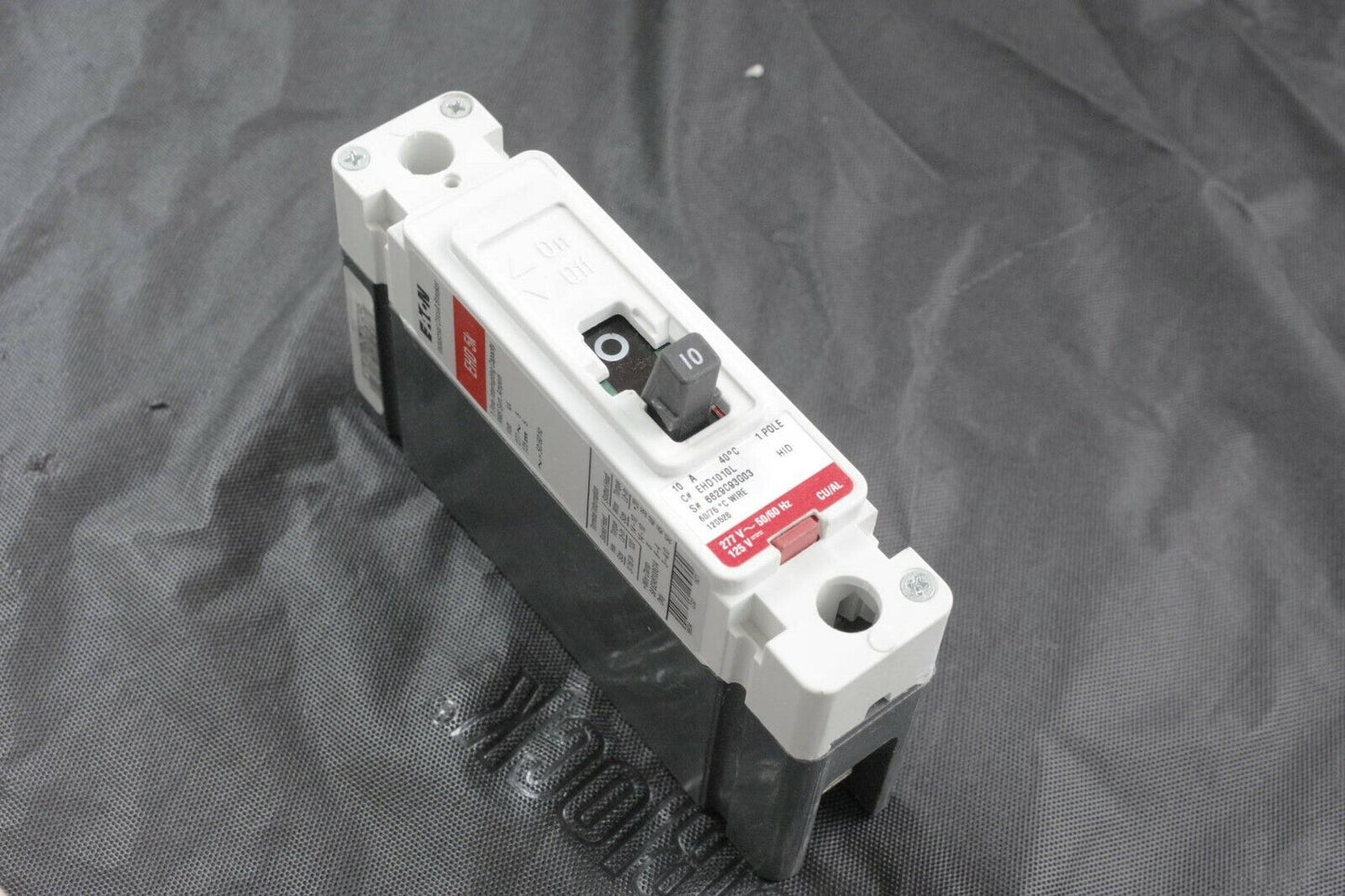 Eaton EHD1010L Molded Case Circut Breaker F-Frame 1 Pole 10 Amp Series C