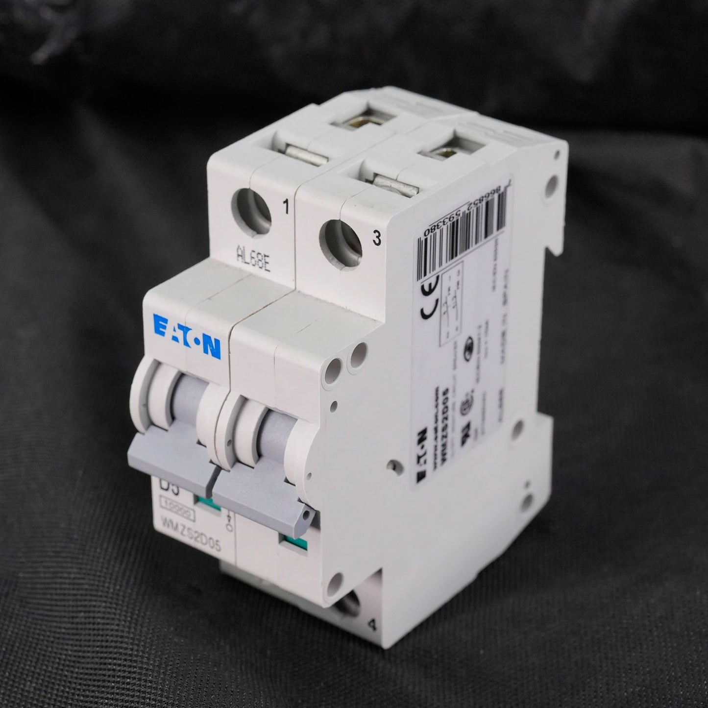 EATON WMZS2D05 2-Pole Miniature Circuit Breaker 5A 480Y/277VAC