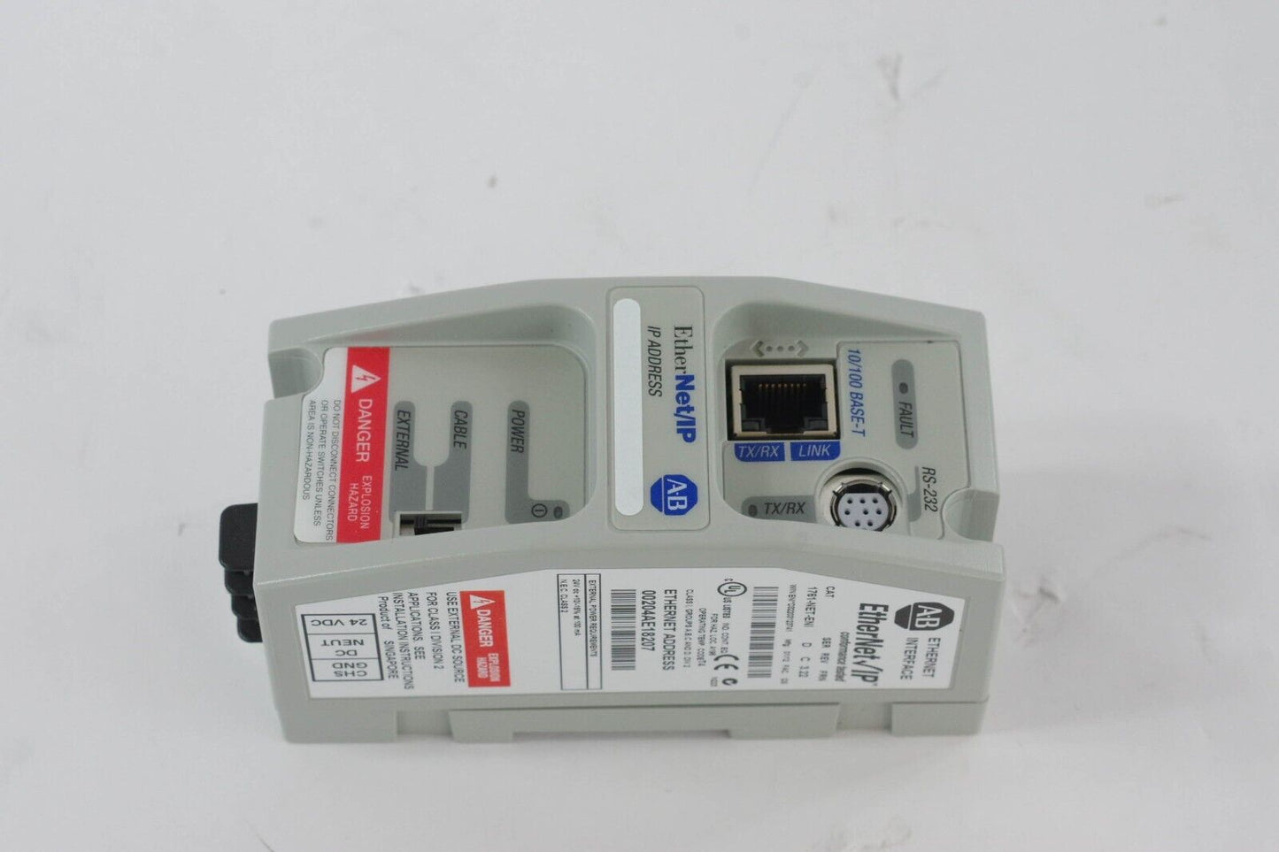 Allen Bradley 1761-NET-ENI Ser D  MicroLogix Ethernet Interface Module