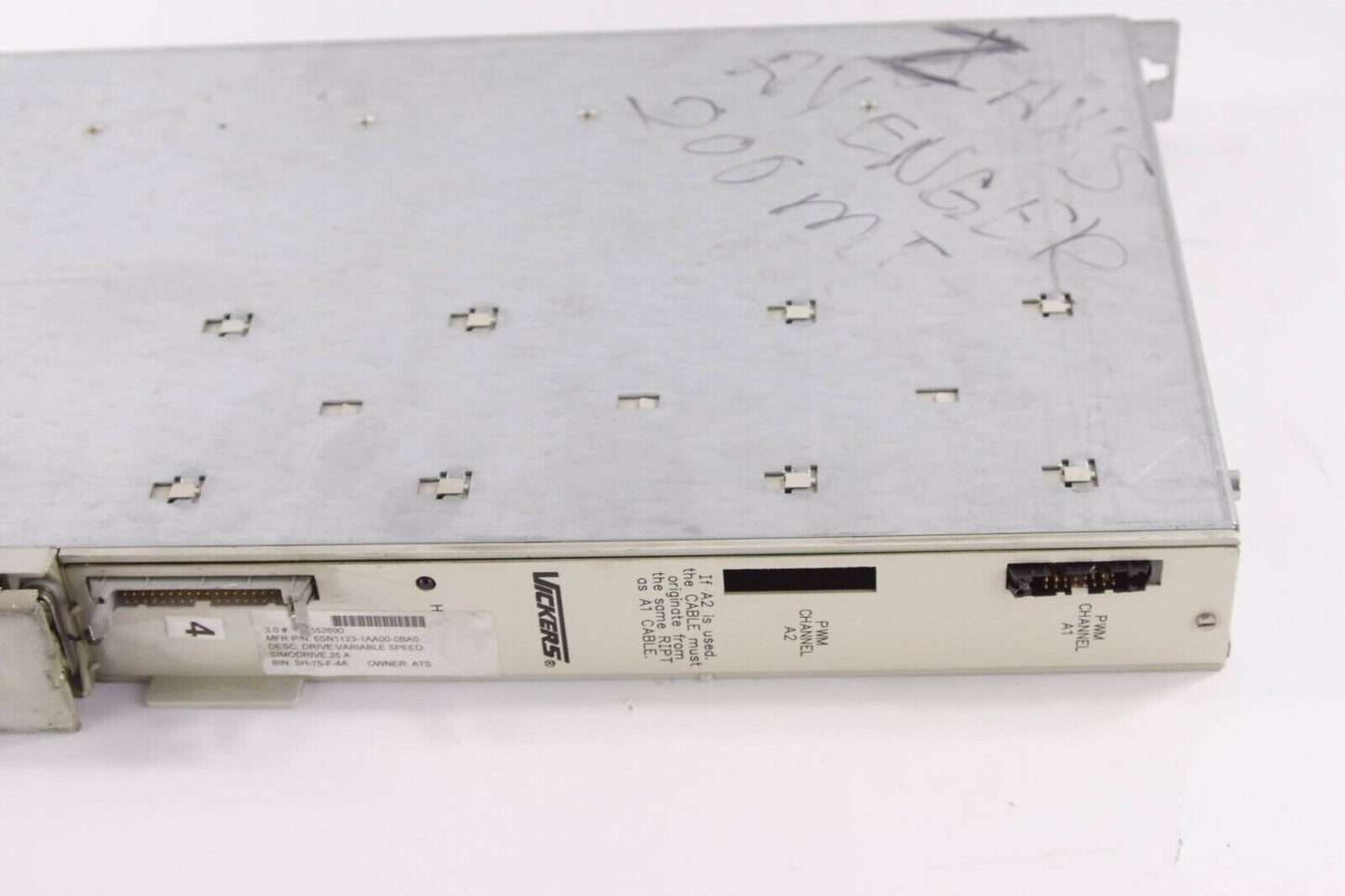 Vockers SIEMENS 6SN1123-1AA00-0BA0 SIMODRIVE LT-MODUL INT. 25A