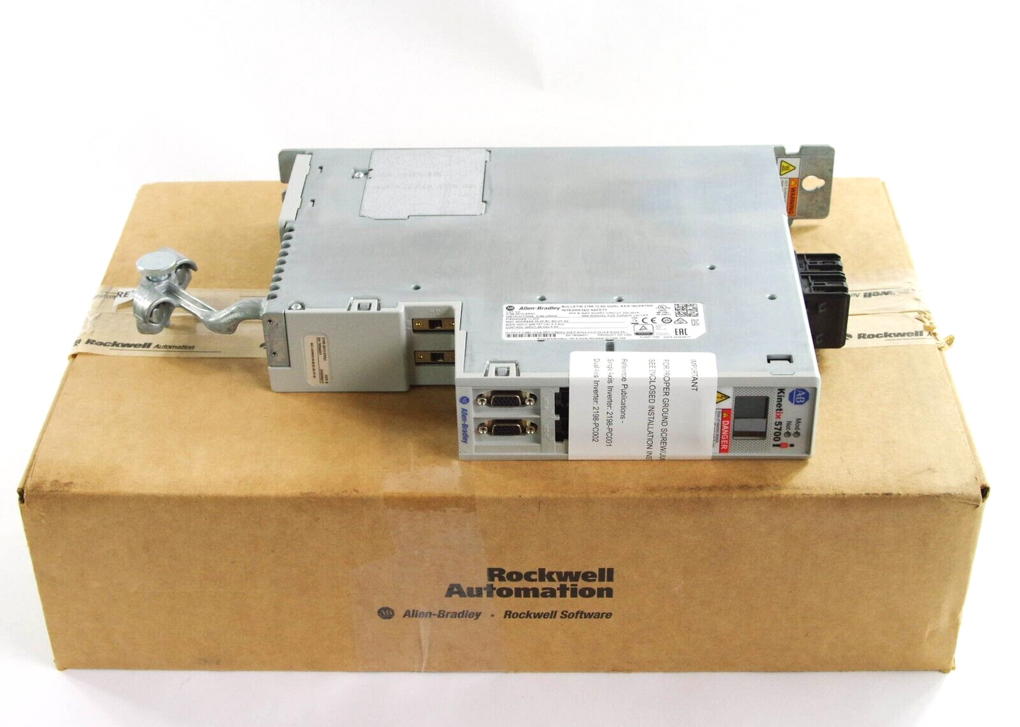 2022 Allen Bradley 2198-D012-ERS3 /B Kinetix 5700 3.2kW Dual-Axis Inverter -Open