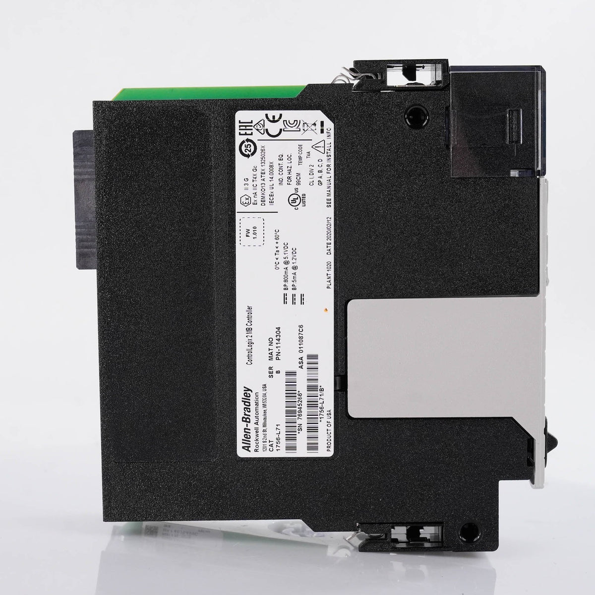 Allen Bradley 1756-L71 Series B ControlLogix 5571 Logix5571 CPU 2MB 1756L71 B