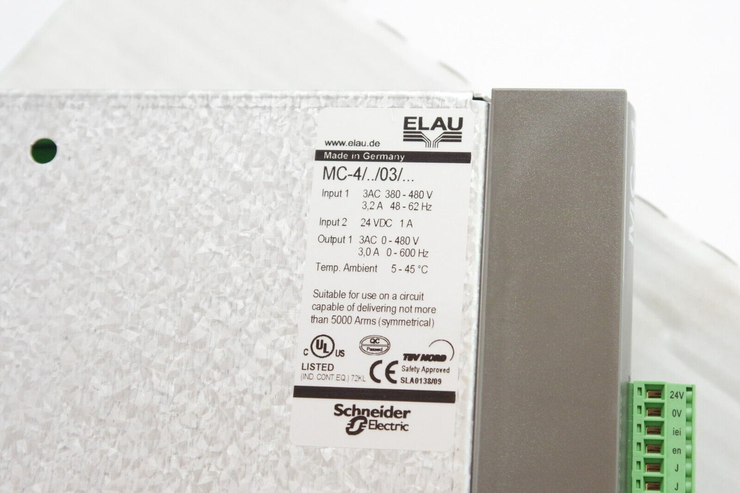 Schneider Electric Elau MC-4/11/03/400 PacDrive MC-4 1310245 HW: E0P603