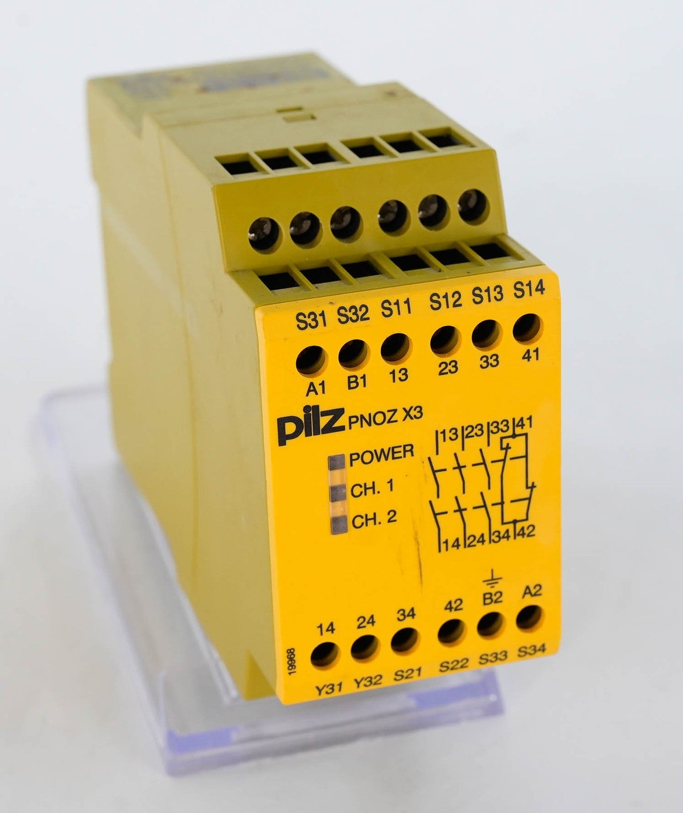 Pilz PNOZ X3 Safety Relay 24VDC 3n/o 1n/c 774310 Emergency Stop Monitoring Relay