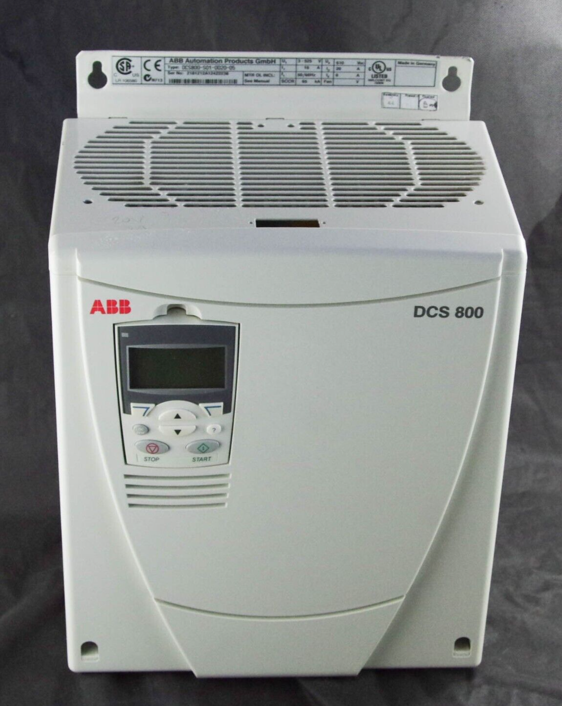 ABB DCS800-S01-0020-05 / DCS800S01002005 DC Variable Frequency Drive DCS800