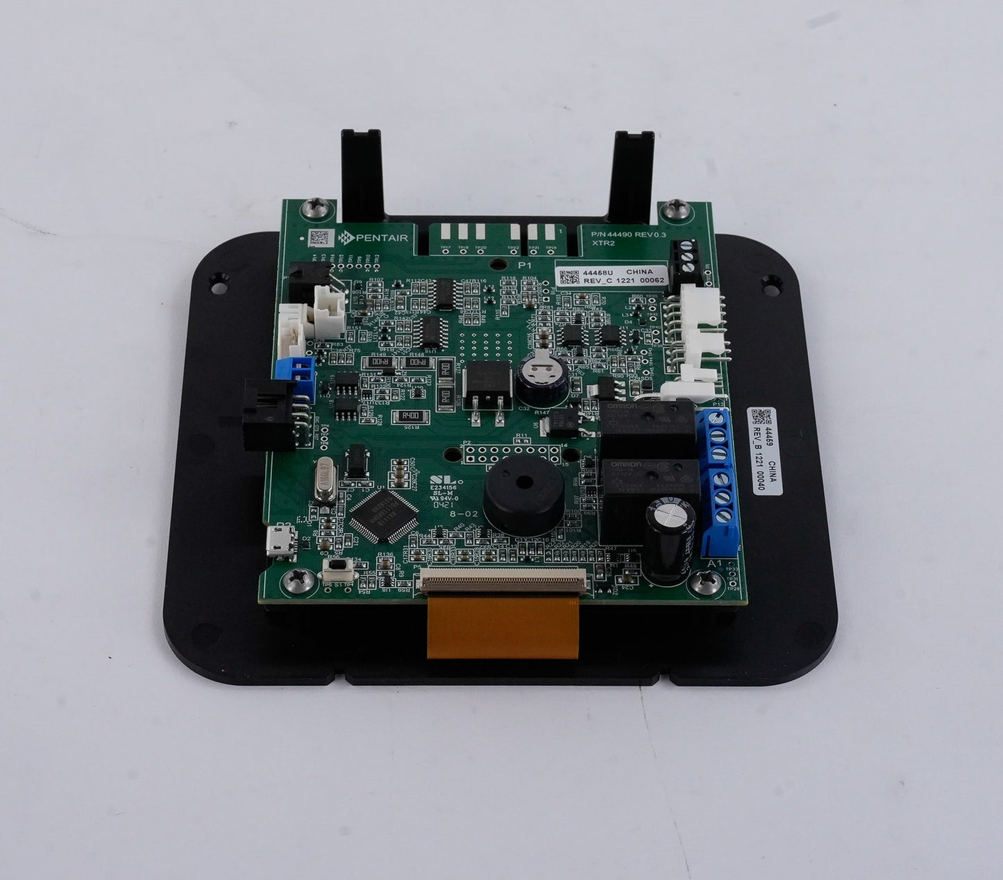 Pentair 44490 REV 0.3 XTR2 Control Circuit Board PCB 44458U LCD Interface