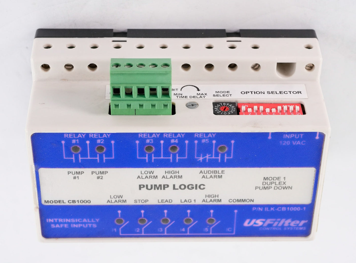 USFilter Control Systems ILK-CB1000-1 Isolated Switch 120VAC ILKCB10001 CB1000