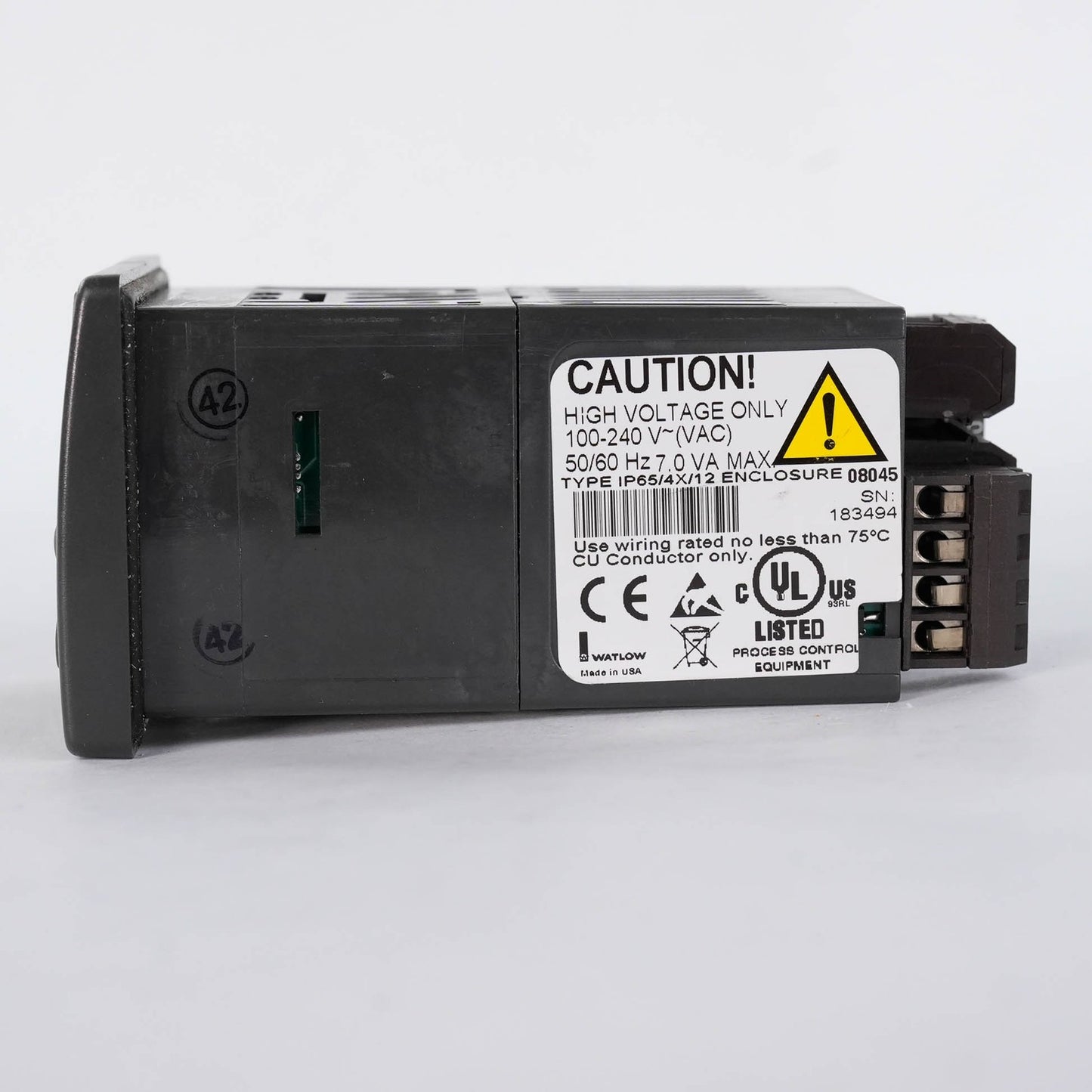 Watlow 96A0-CDDA-00GR Series 988 Temperature Process Controller 09A0CDDA00GR 24V