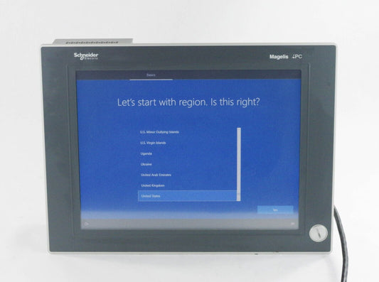 Schneider Magelis IPC HMIPCCP170 / HMIPCCP170BA35T04N00 PC Computer +HMI Display
