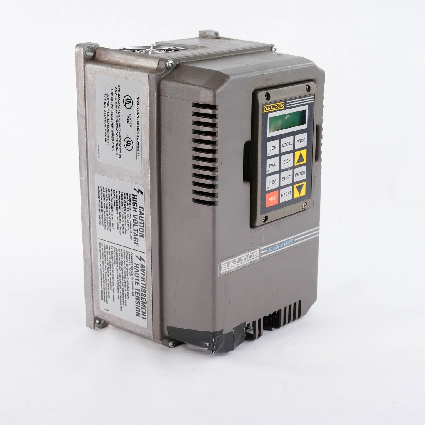 Baldor SD23H2A10-E Series 23H Servo Drive 230V 10A SD23H2A10E (plastics damage)
