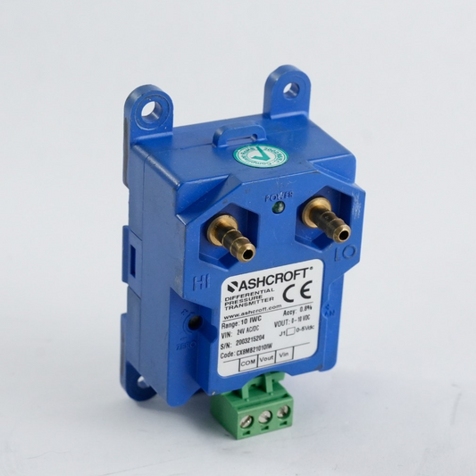 Ashcroft CX8MB21010IW Differential Pressure Transmitter 10IWC 24V AC/DC