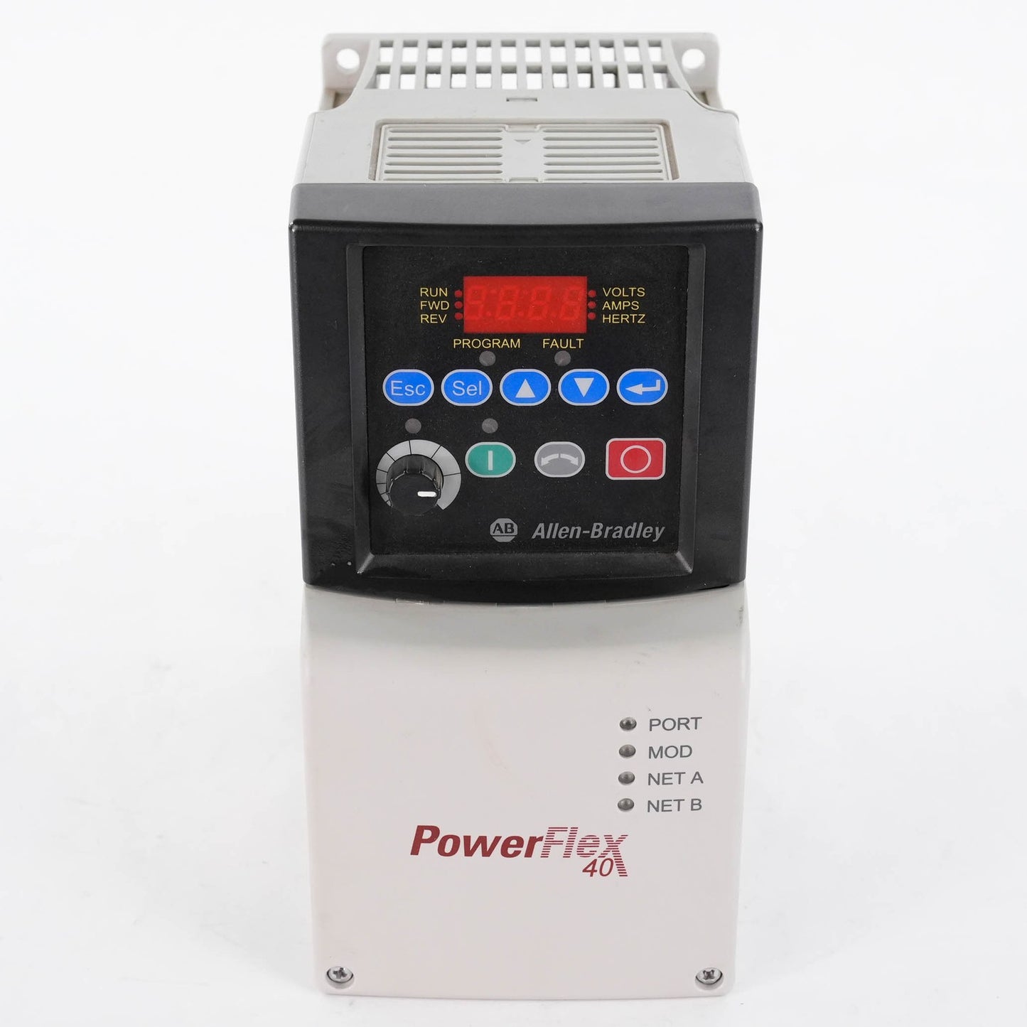 Allen Bradley 22B-D4P0N104 Ser A PowerFlex 40 AC Drive 480V 1.5kW 22BD4P0N104