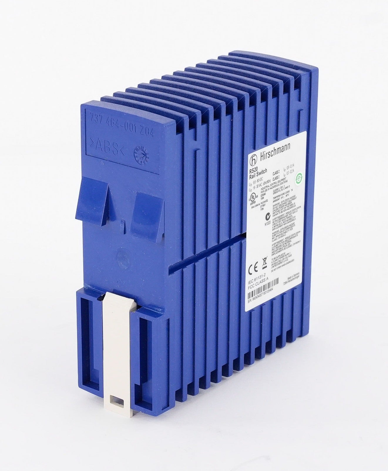 Hirschmann RS20 Rail Switch 60VDC 18-30VAC 50/60Hz