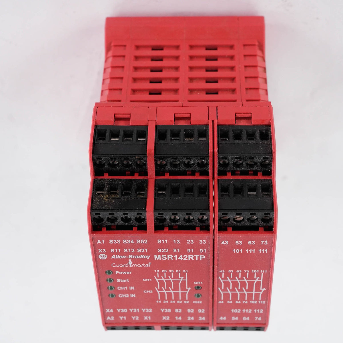 Allen Bradley 440R-G23215 Ser A MSR142RTP Guardmaster Minotaur Safety Relay