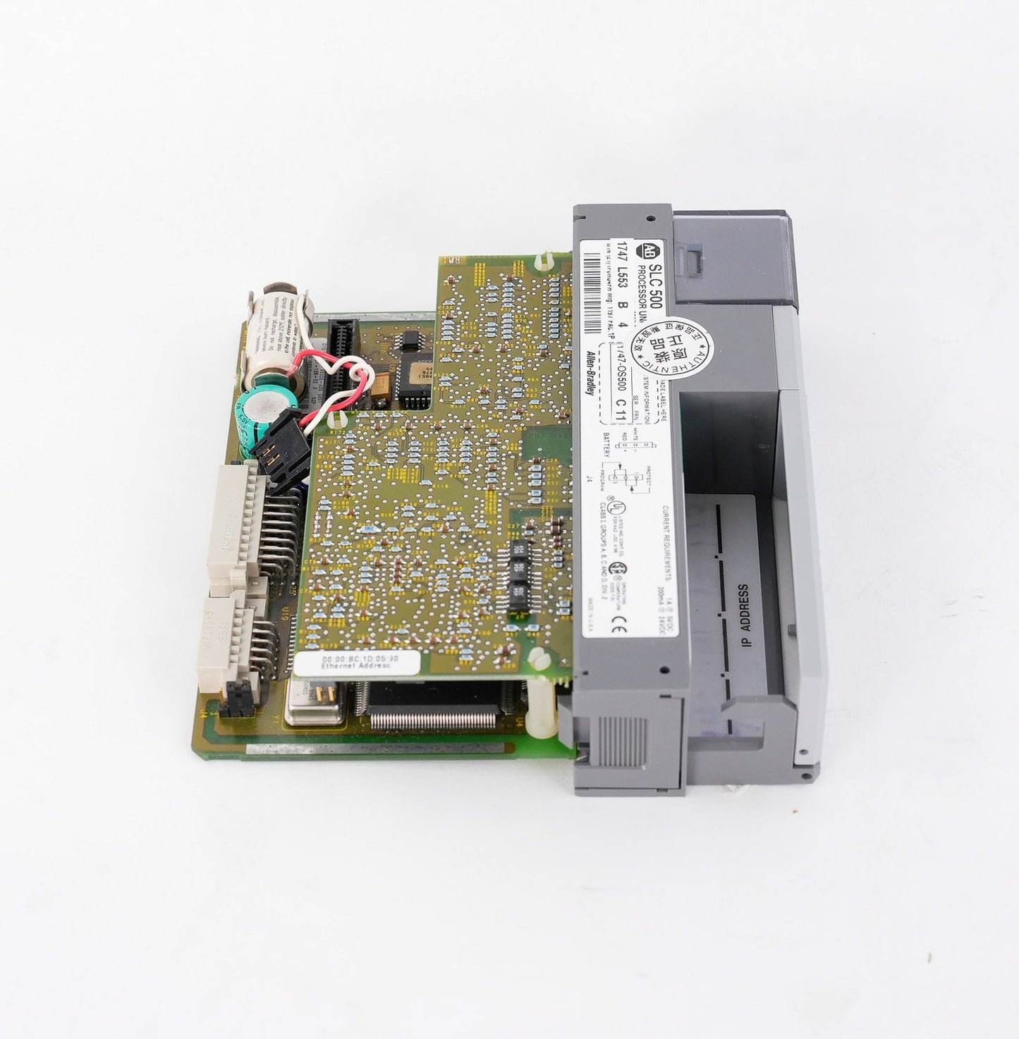 Allen Bradley 1747-L553 Series B SLC 500 5/05 CPU Processor 1747L553