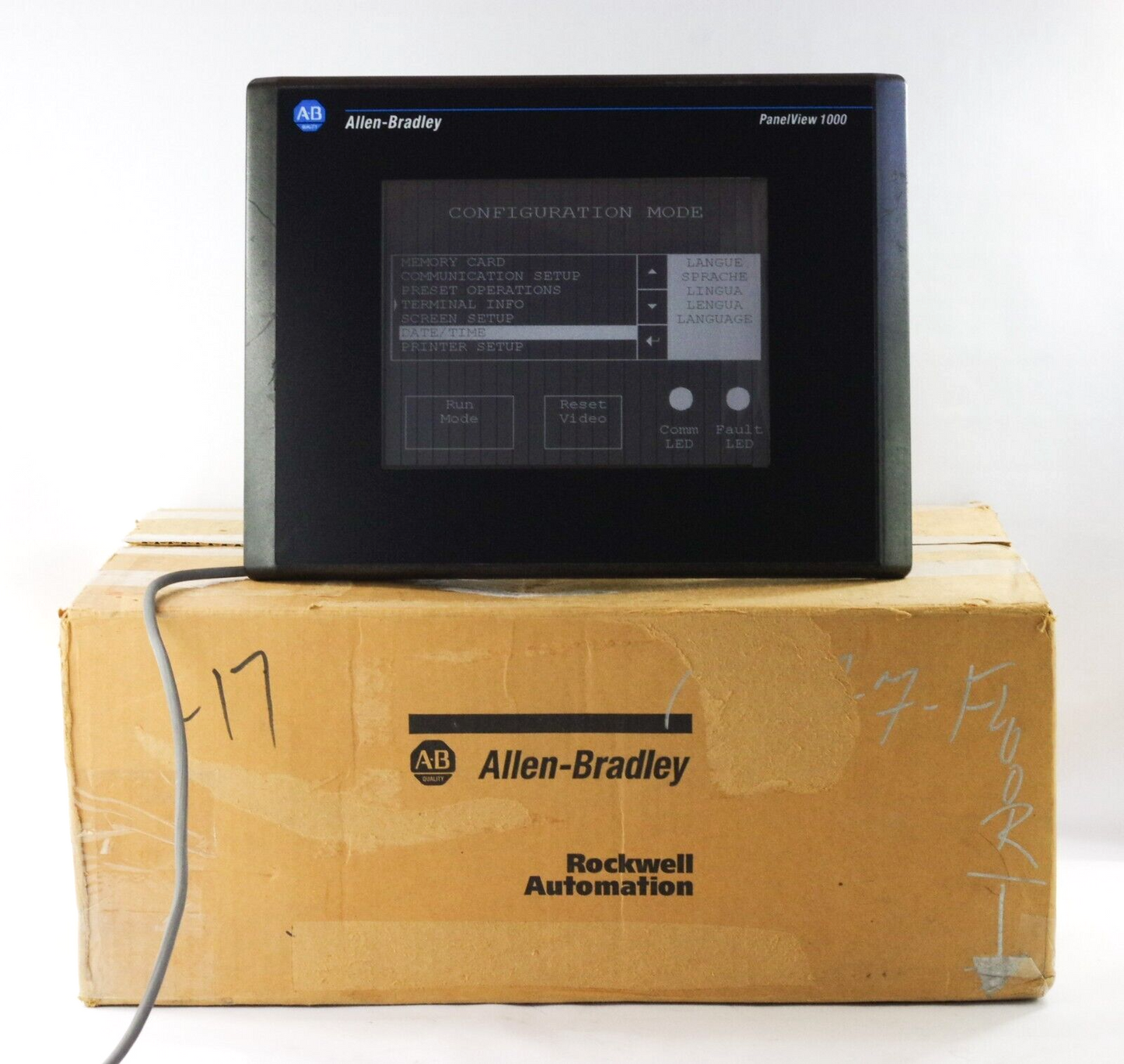 Allen-Bradley 2711-T10G9 Ser C Rev B PanelView 1000 Touch 10" - Refurbished