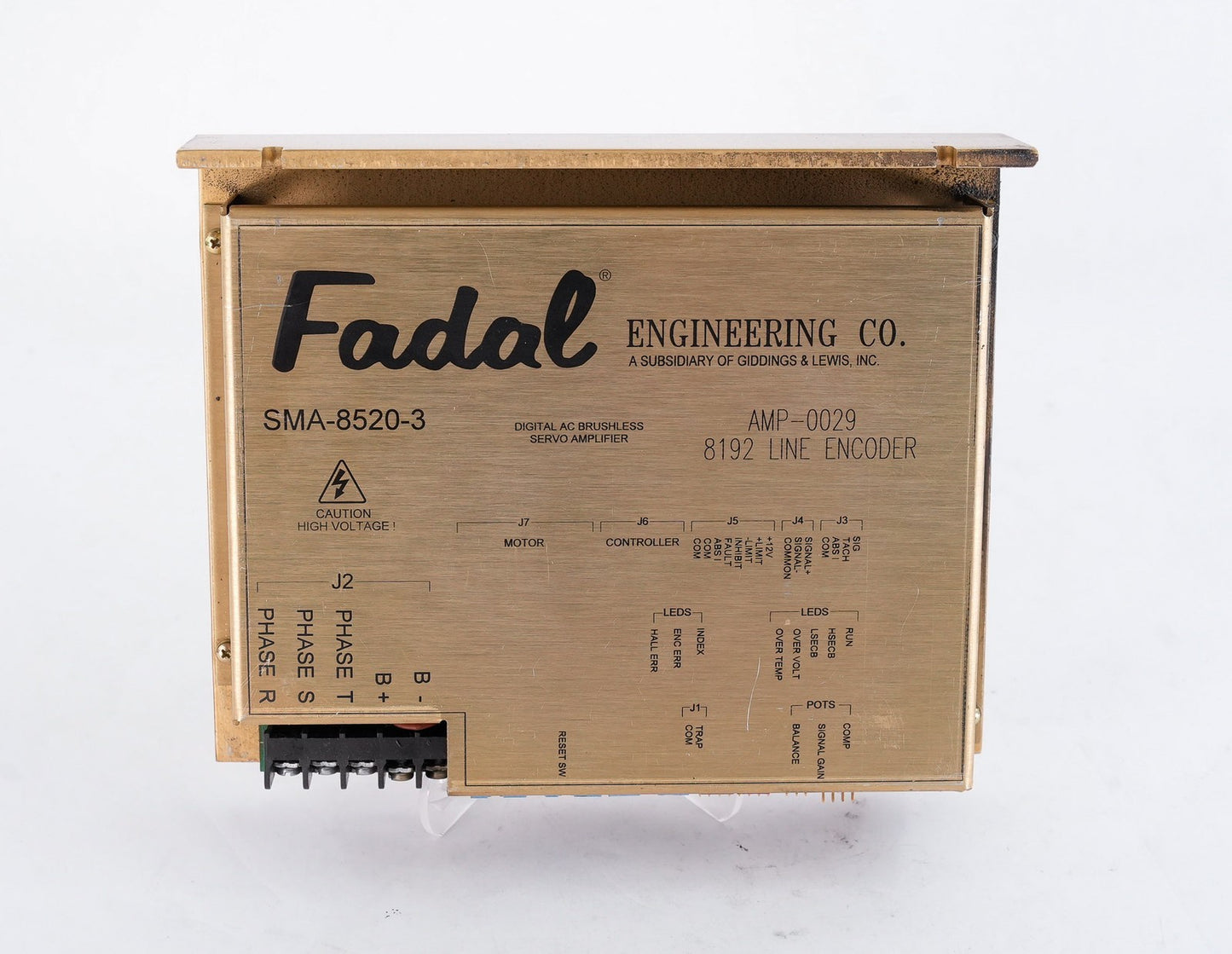Fadal AMP-0029 SMA-8520-3 Brushless Servo Amplifier Drive AMP0029 SMA85203