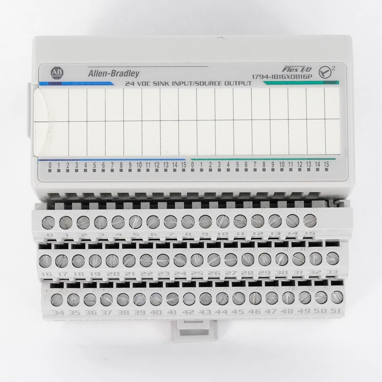 Allen Bradley 1794-IB16XOB16P Sink Input/Source Output 24VDC 1794IB16XOB16P