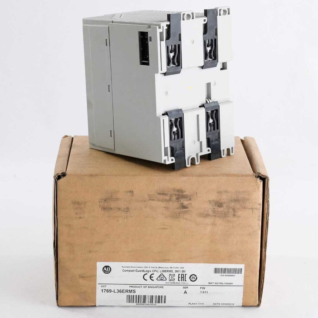 Allen Bradley 1769-L36ERMS Ser A Compact GuardLogix Controller Module - Open Box