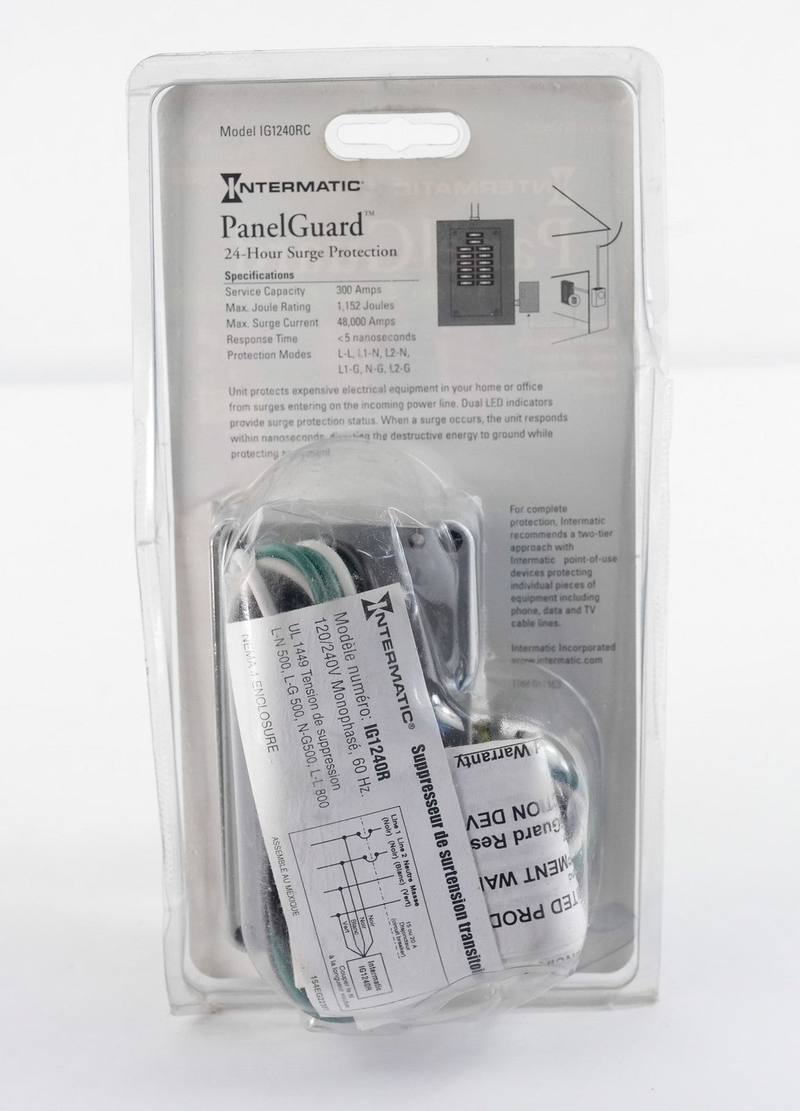 Intermatic IG1240R PanelGuard 24-Hour Surge Protection - Sealed Surplus