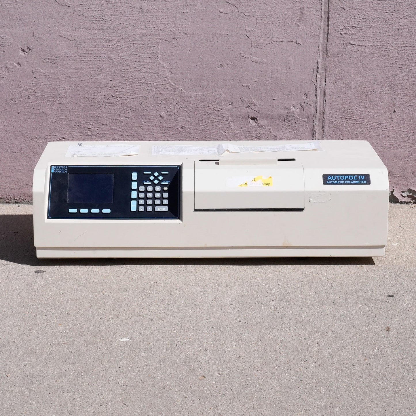 Rudolph Research AP IV_6W Automatic Polarimeter APIV6W Untested