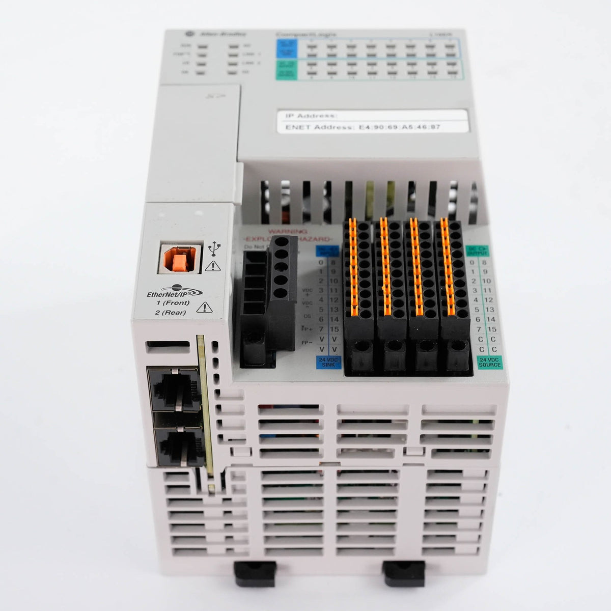 Allen Bradley 1769-L18ER-BB1B /A CompactLogix 5370 L1 Controller 24VDC Ser A