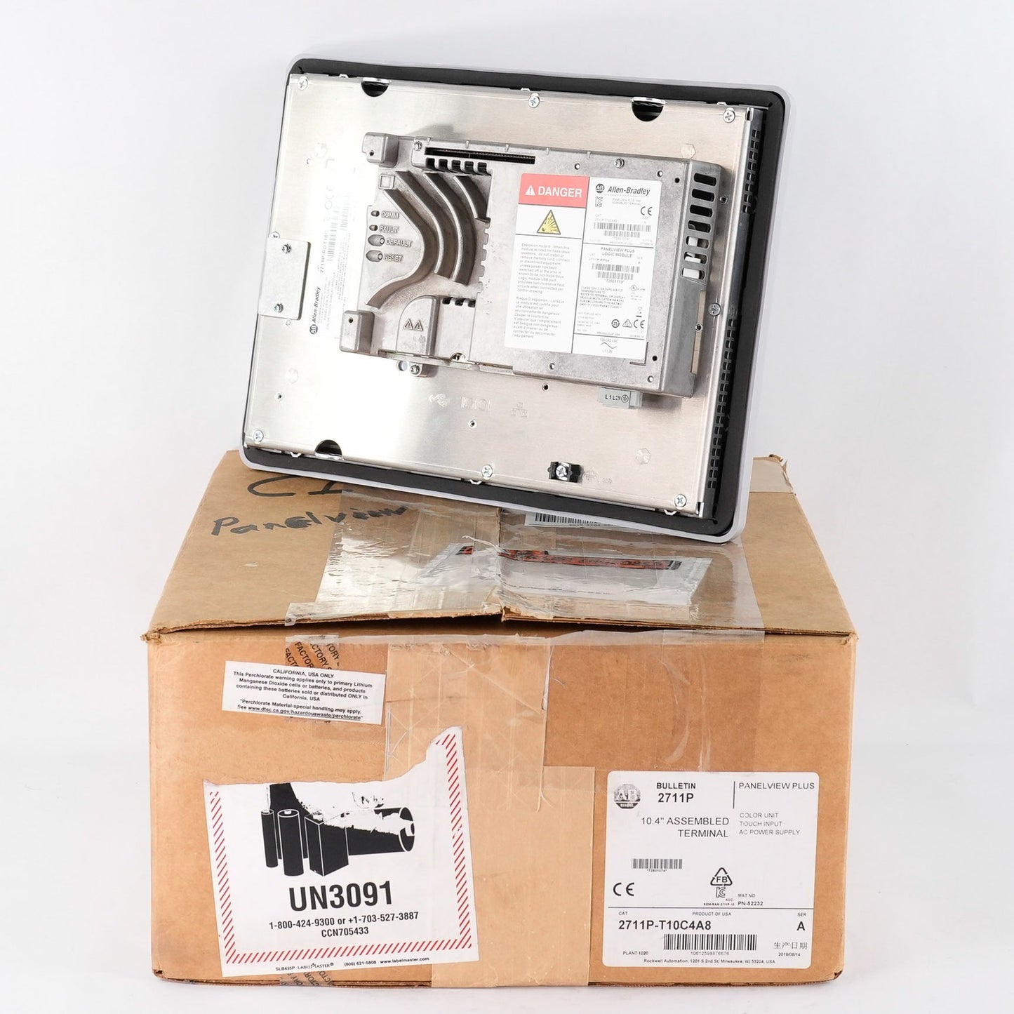 Allen Bradley 2711P-T10C4A8 A PanelView Plus 1000 Terminal 2711P-RDT10C Open Box