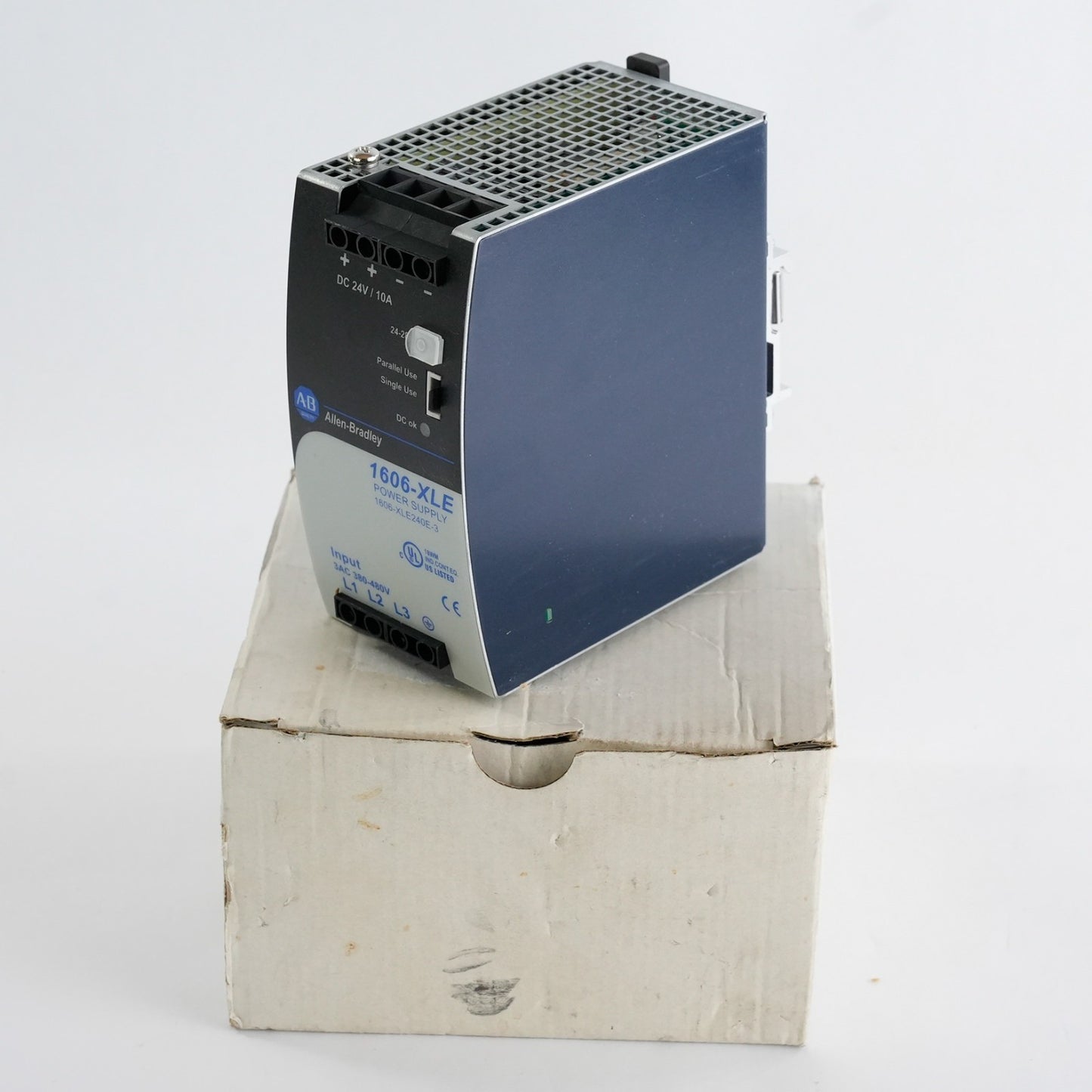 Allen Bradley 1606-XLE240E-3 /A Power Supply 3-Phase 24V 10A 240W - Open Box