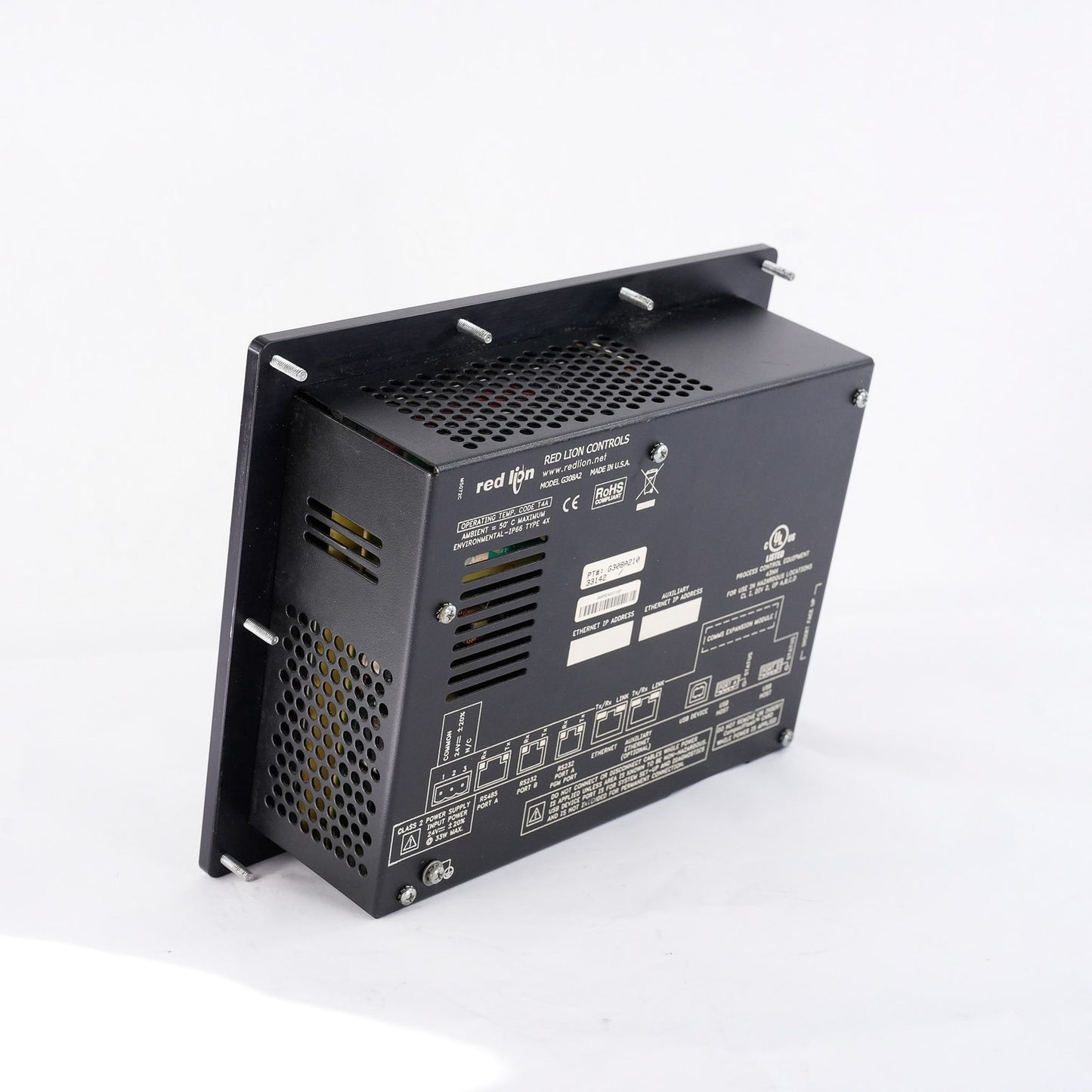 Red Lion Controls G308A2 G3 8.4" HMI Operator Interface Panel G308A210