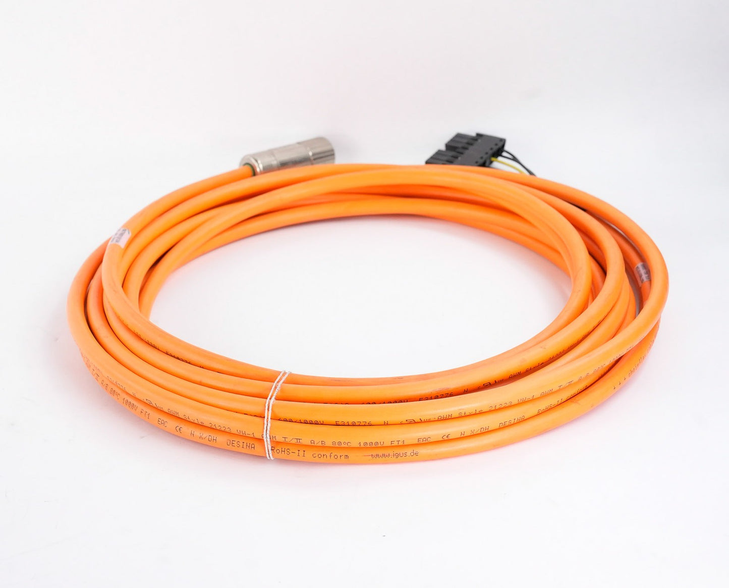 Siemens 6FX_002-5DS06 Power Cable Motion-Connect 6FX0025DS06