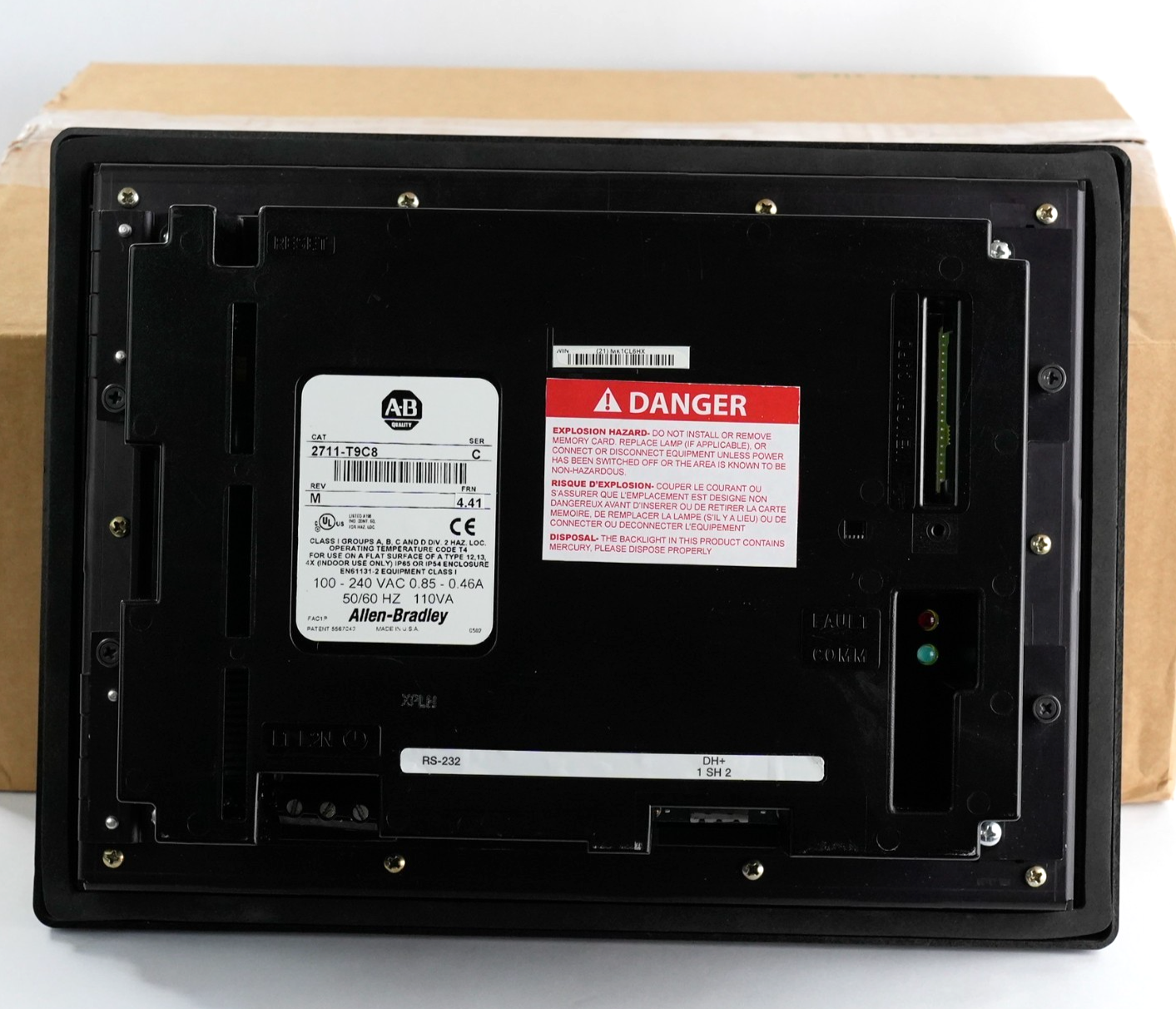 Allen Bradley 2711-T9C8 Ser C Rev M FRN 4.4 Panelview 900 Terminal - Refurbished