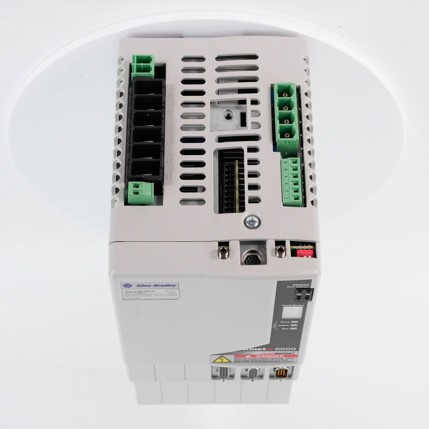 Allen Bradley 2094-AC16-M03-S Ser C Kinetix 6000 IAM 230V 15A 3kW 2094AC16M03S