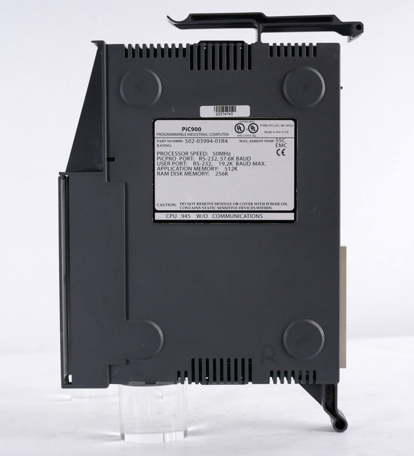 Giddings & Lewis PiC900 502-03994-01R4 CPU 502-03994-01 5020399401 Turbo Module