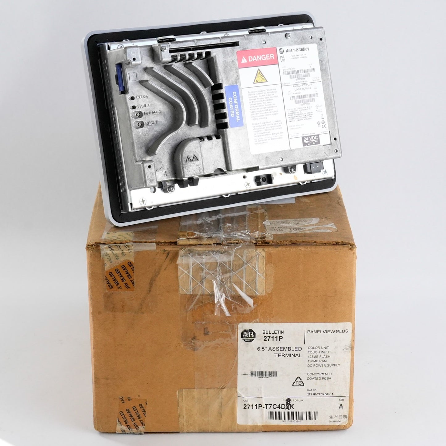 Allen Bradley 2711P-T7C4D8K /A Panelview Plus 700 2711p-RP8DK  Not Original Box