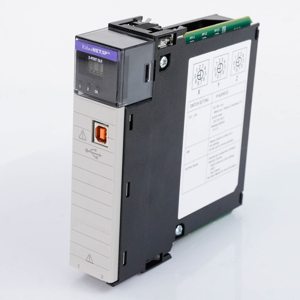 Allen Bradley 1756-EN3TR ControlLogix EtherNet/IP Dual Port Module 1756EN3TR