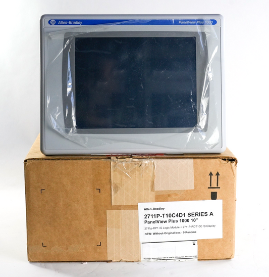 Allen Bradley 2711P-T10C4D1 /A PanelView Plus 1000 + RP1/G Without Original Box