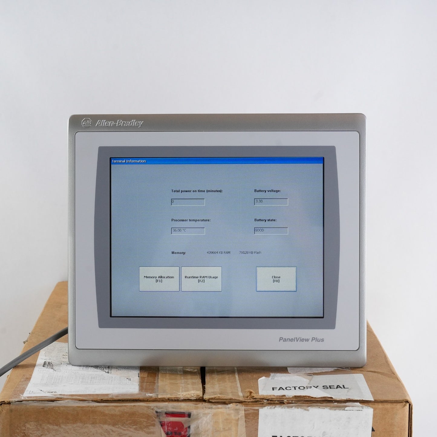 Allen Bradley 2711P-T10C22A9P /A PanelView Plus Color Terminal - Open Box