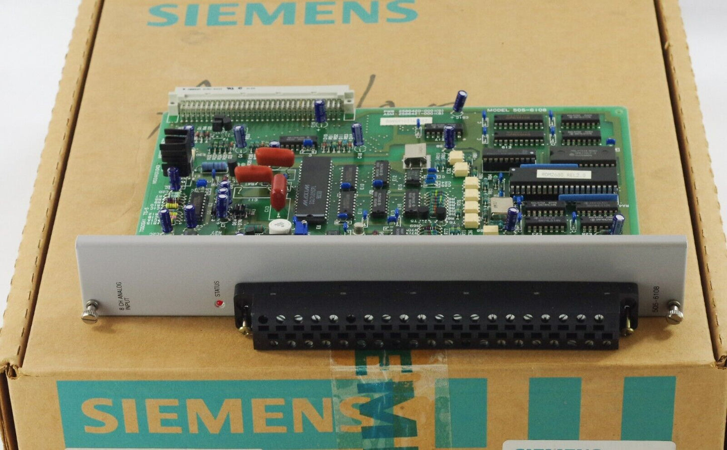 Siemens 505-6108 Analog I/O Module 5056108 - New Open Box