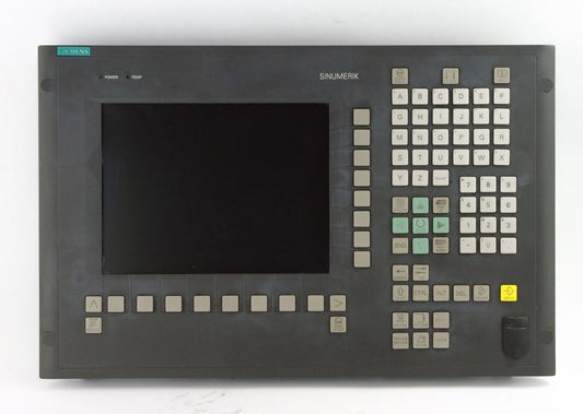 Siemens 6FC5203-0DA00-0AA1 Operator Panel VER.C W/ 6FC5203-0AF01-0AA0 VER L TCU