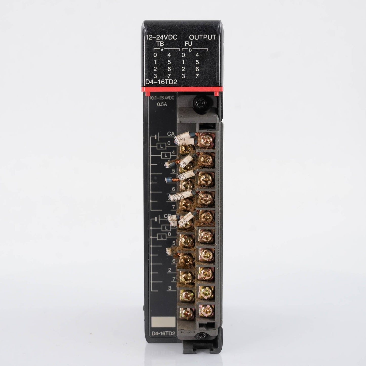 Automation Direct D4-16TD2 DirectLogic 405 16-Point 12-24 VDC Output Module PLC