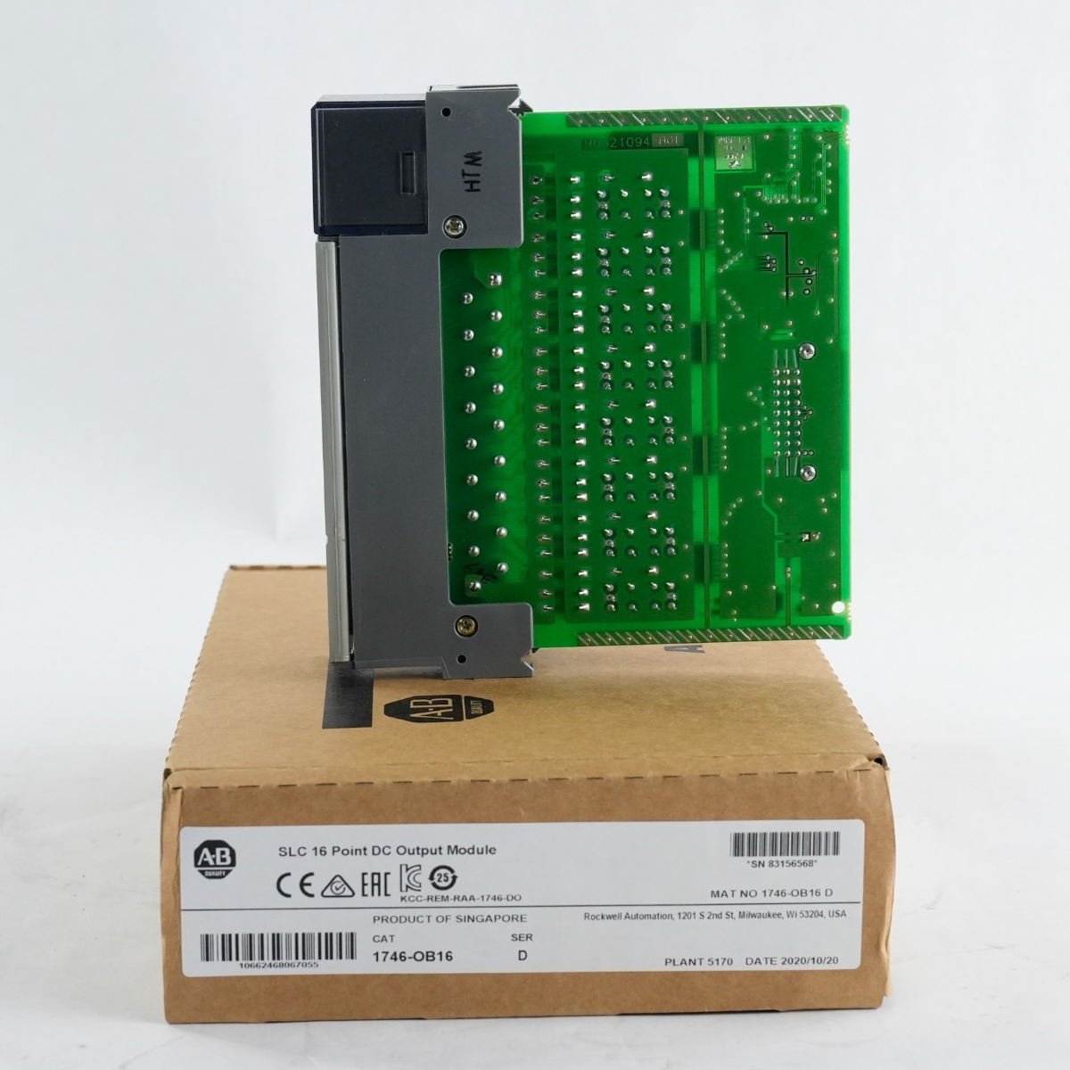 Allen Bradley 1746-OB16 /D SLC 500 16-Ch 24VDC Sourcing Output - Refurbished