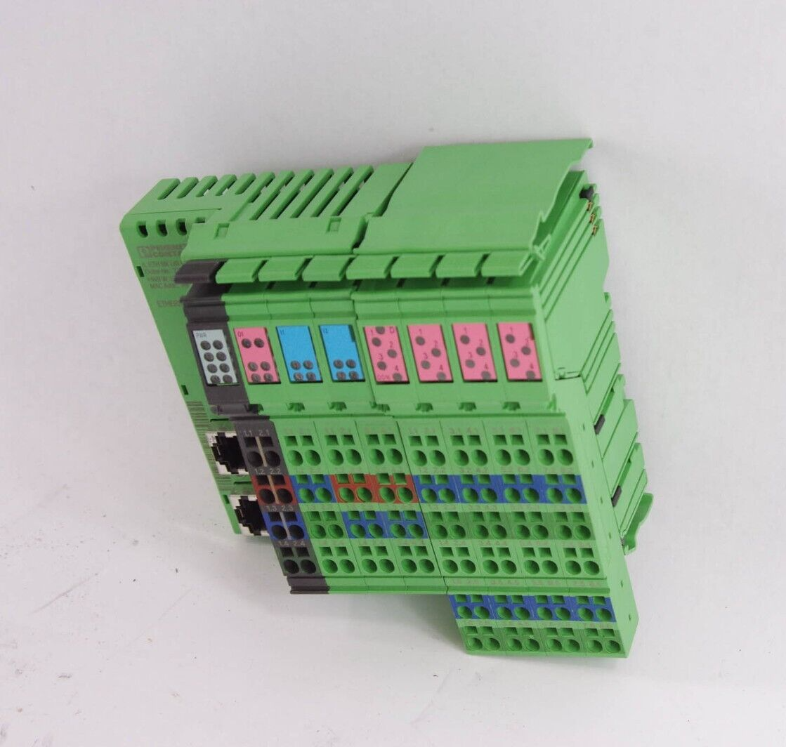 Phoenix Contact IL ETH BK DI8 DO4 2TX-PAC / ILETHBKDI8DO42TX-PAC Bus Coupler