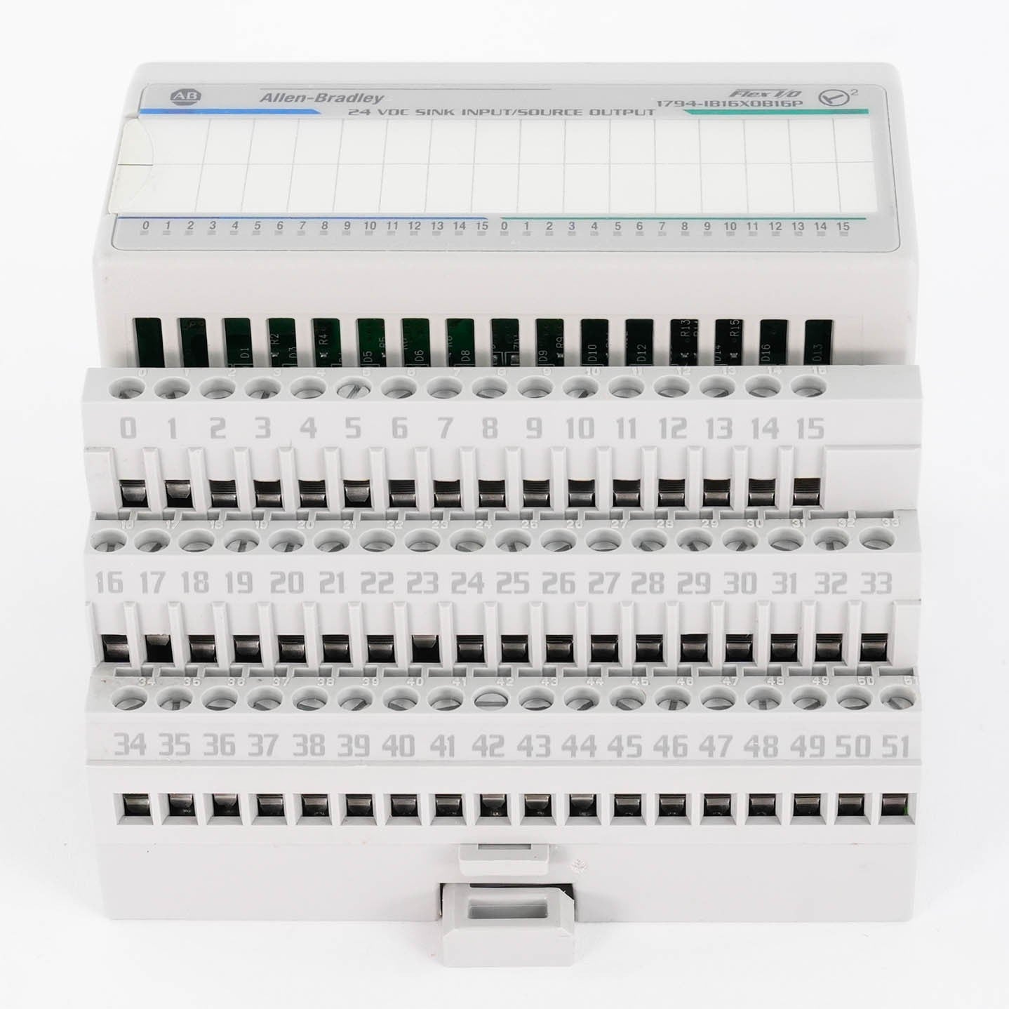 Allen Bradley 1794-IB16XOB16P Sink Input/Source Output 24VDC 1794IB16XOB16P