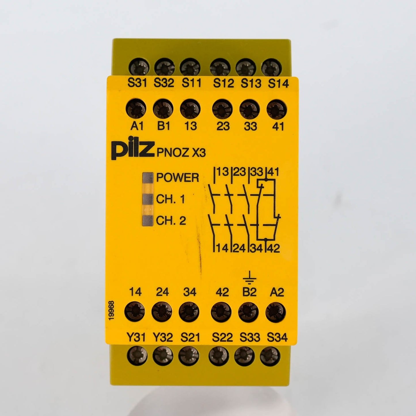 Pilz PNOZ X3 Safety Relay 24VDC 3n/o 1n/c 774310 Emergency Stop Monitoring Relay